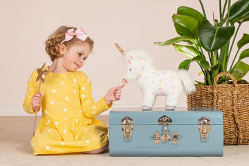Faire-Teddy Hermann Plush "Confetti Unicorn Eco Friendly by Teddy Hermann